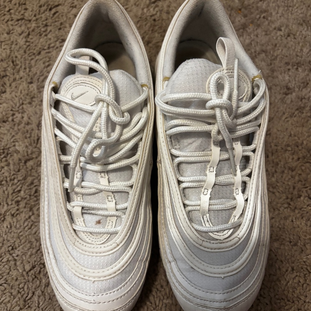 white nike air max 97s